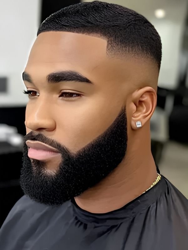 Black Men Haircuts Fade With Beard