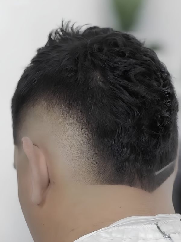 Burst Fade Mohawk