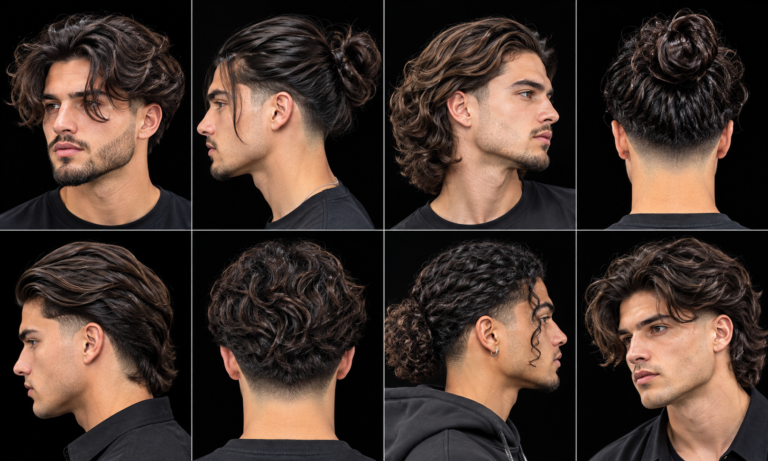 Long Hair Low Taper Fade: 24 Stylish Hairstyles for Men