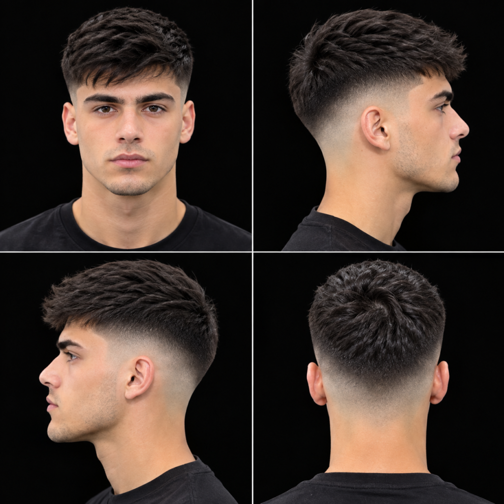 Soft Gradient Over Skin Fade