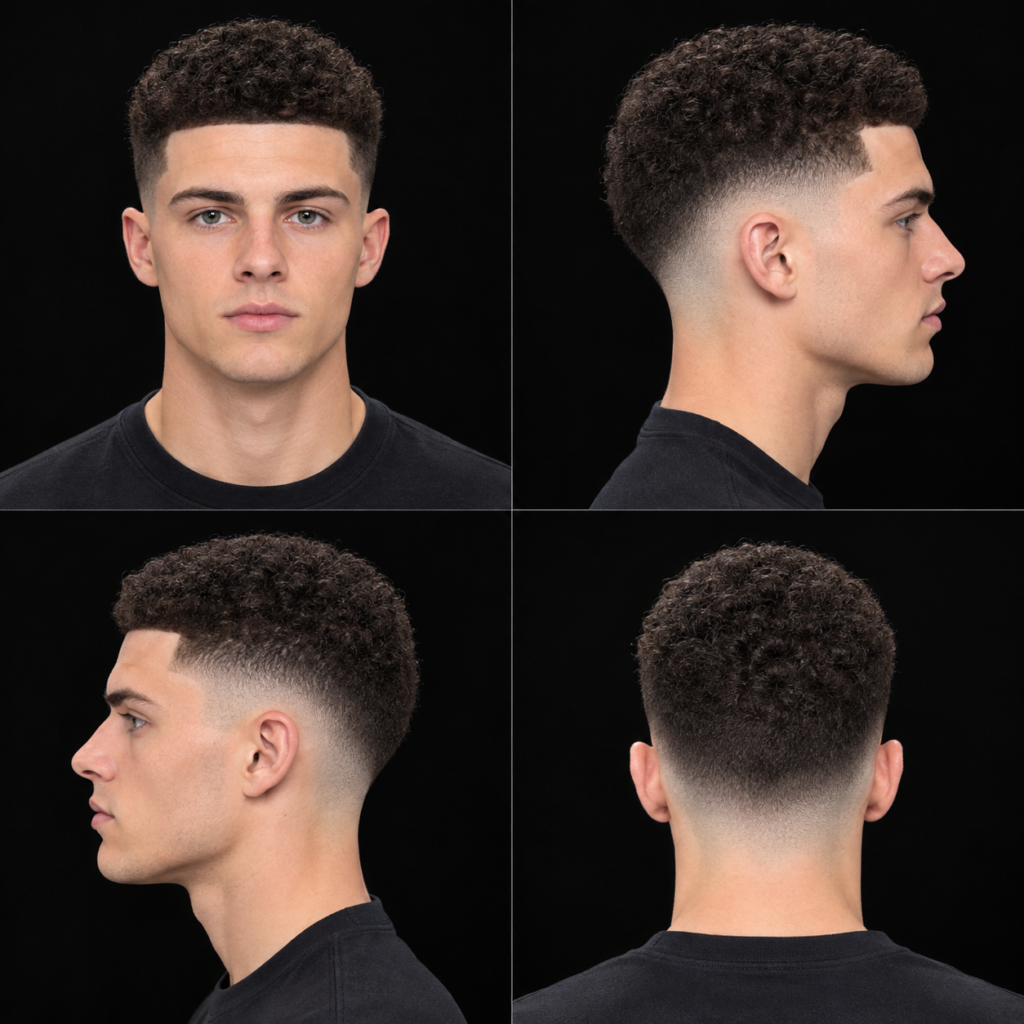 Afro Crew Cut