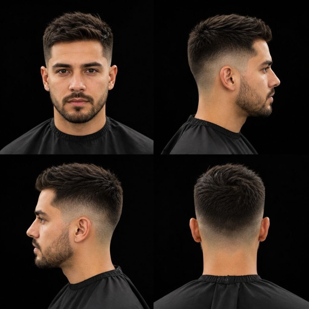 Balanced Mid Fade Undercut