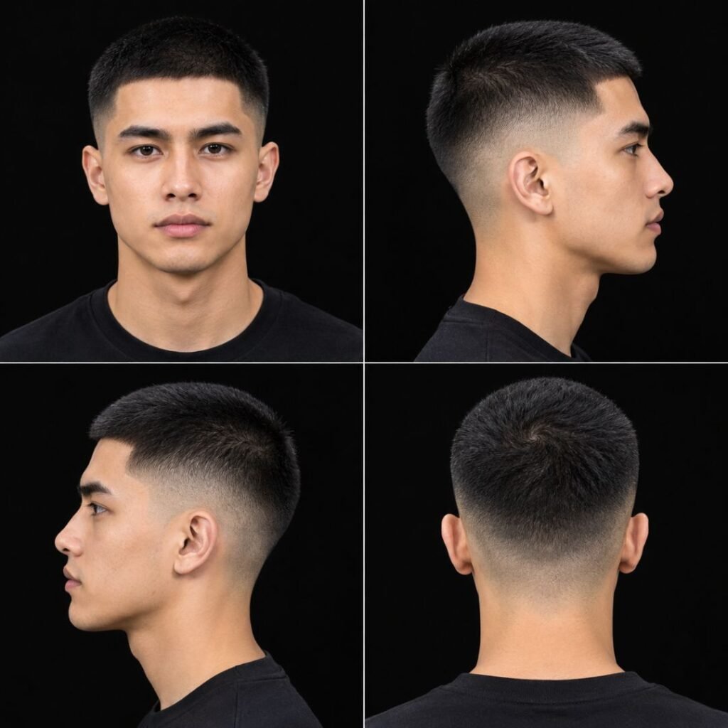 Buzz Cut Low Fade