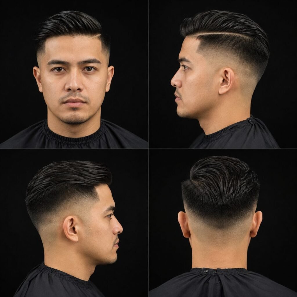 Clean Undercut Low Fade Haircut