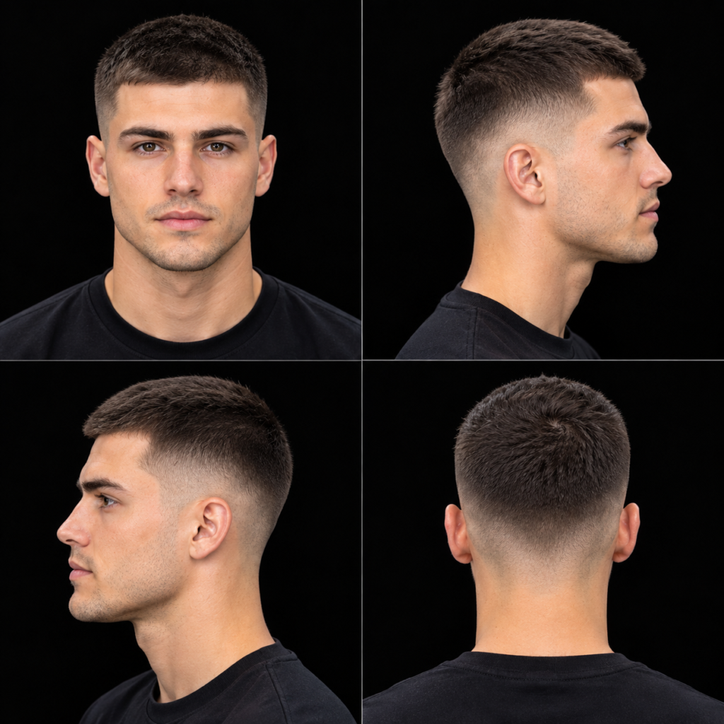 Crew Cut Low Fade