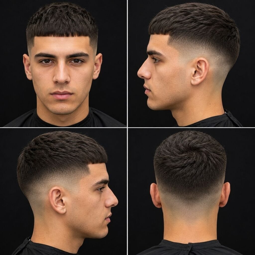 Edgar Cut with French Crop