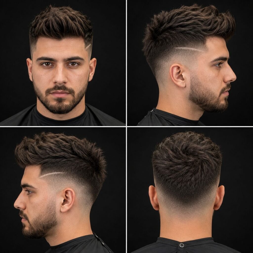 Edgy High Fade Undercut