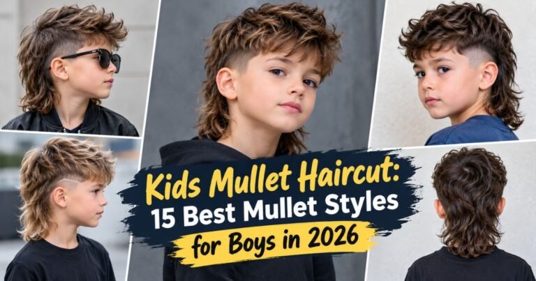 Kids Mullet Haircut 15 Best Mullet Styles for Boys in 2026