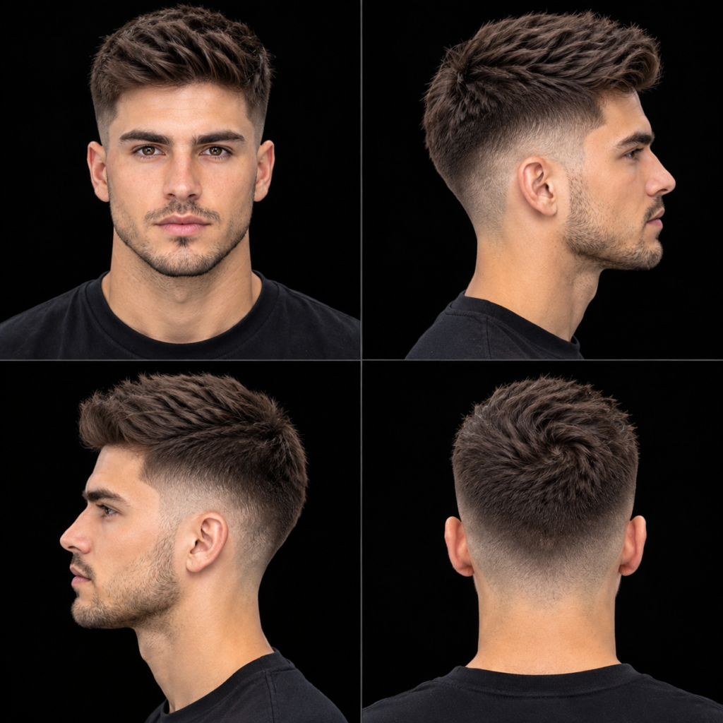Long Crew Cut