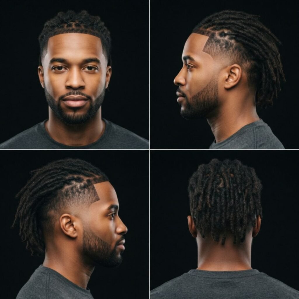 Low Taper Fade Dreads