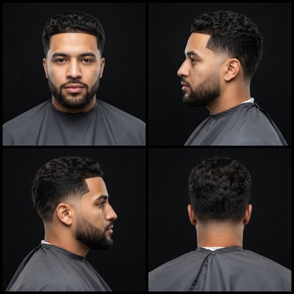 Low Taper Fade Perm