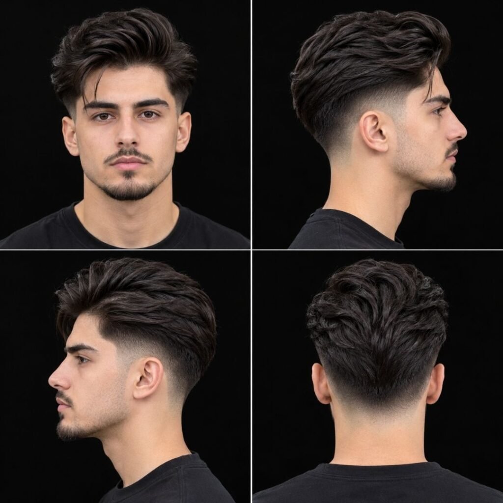 Low Taper Fade + Undercut