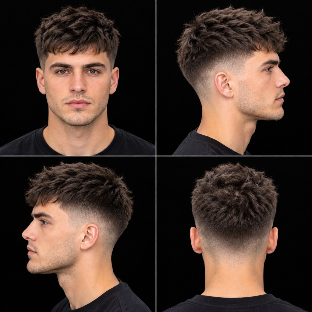 Messy Crew Cut