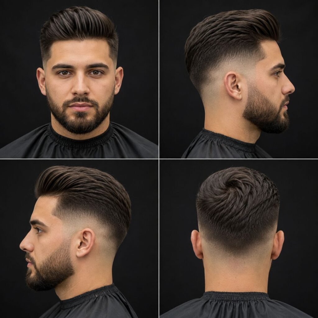 Modern Skin Fade Undercut