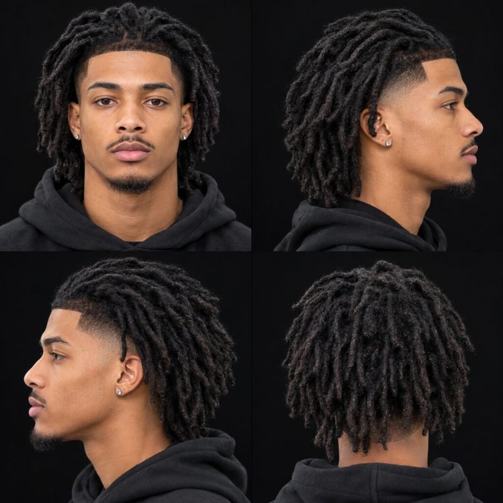 Open Flowing Locs