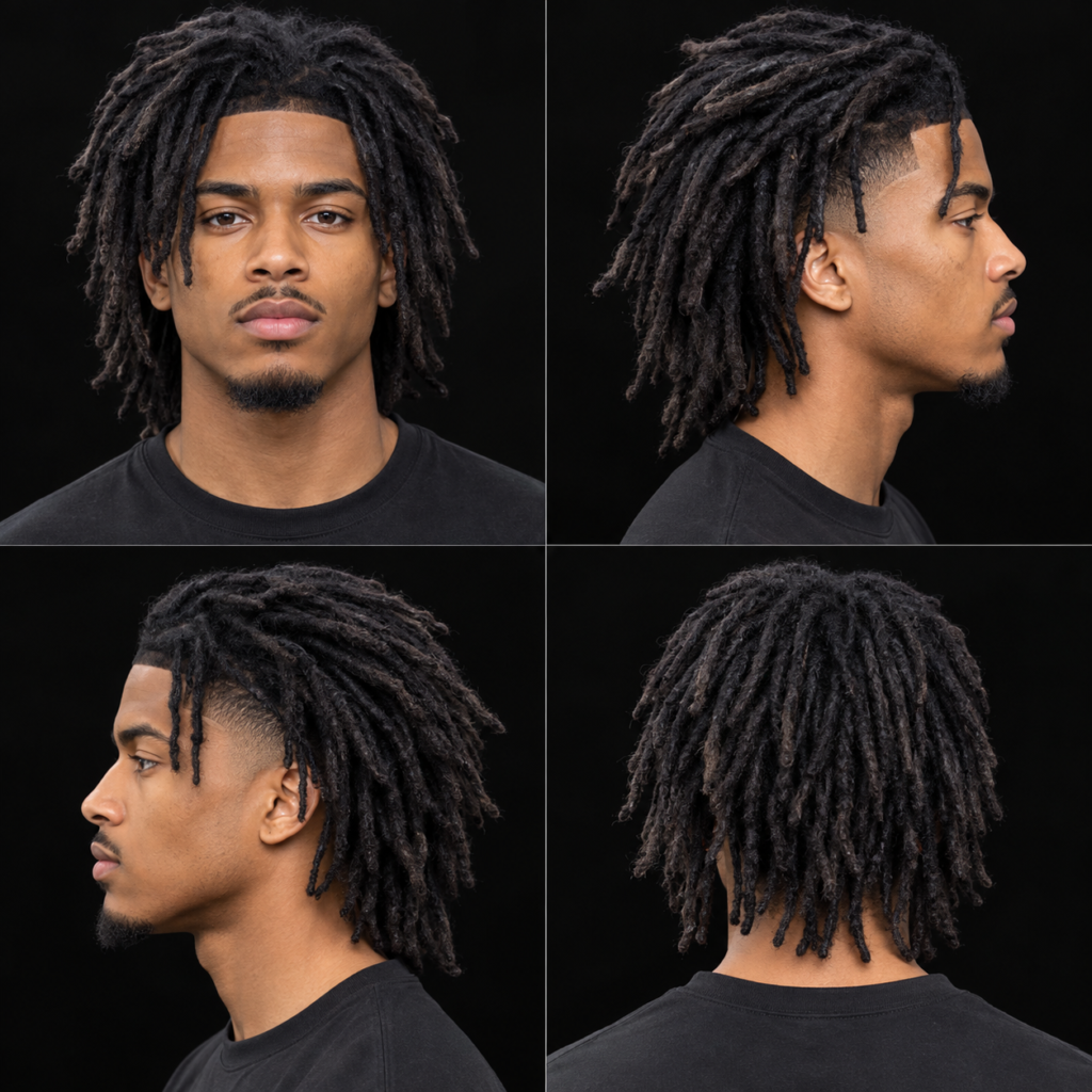 Open Flowing Locs