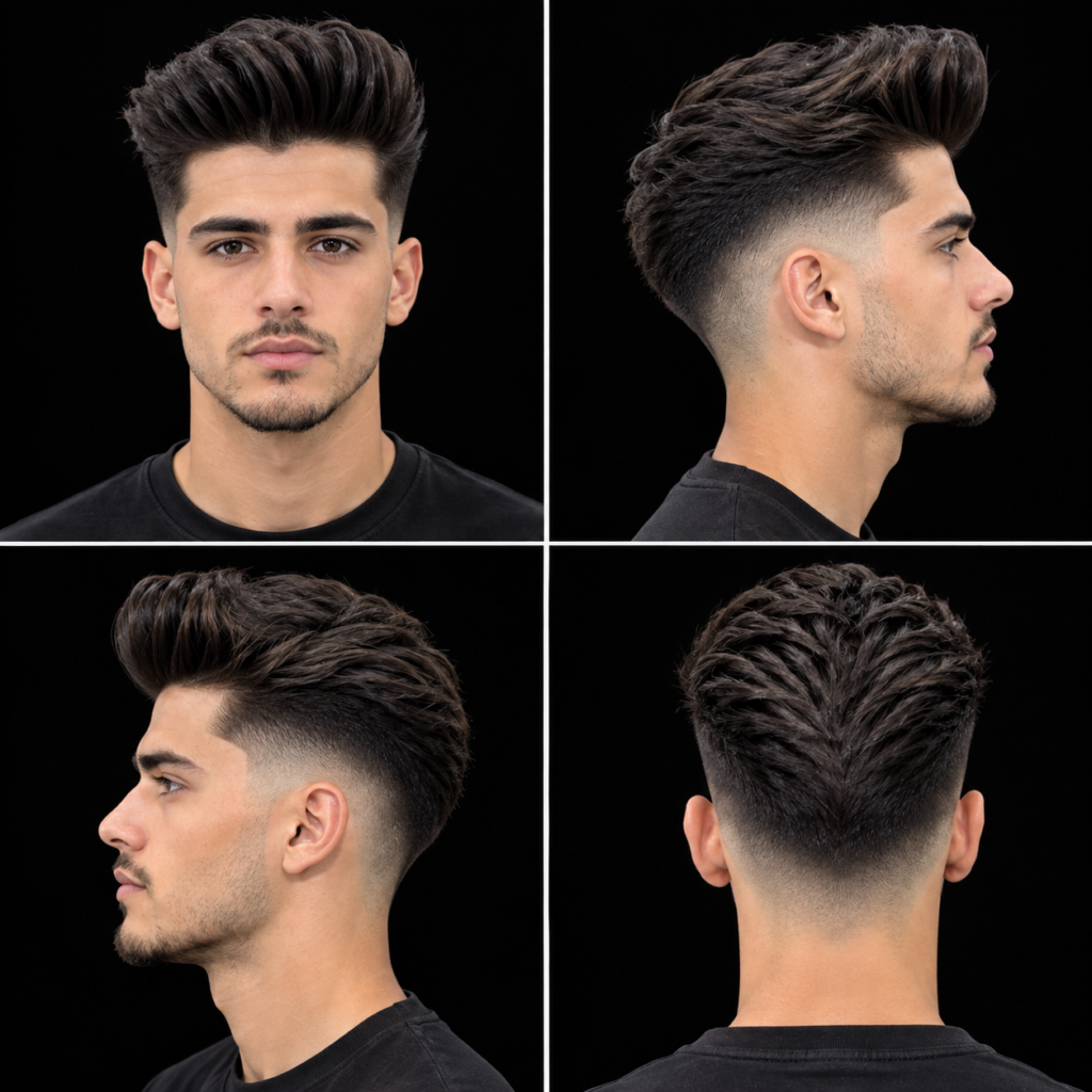 Pompadour Best for Volume Goals