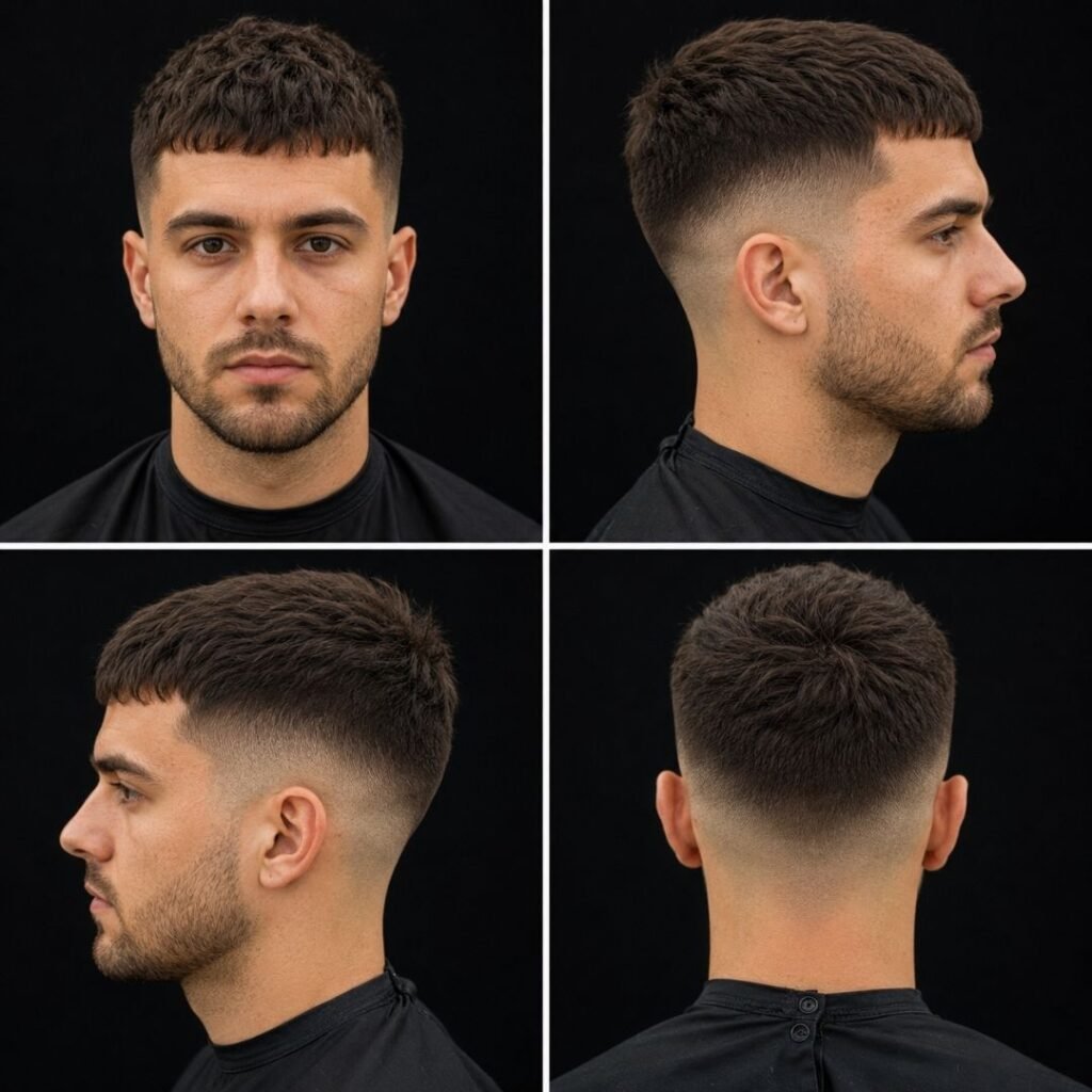 Small & Subtle French Crop Fades