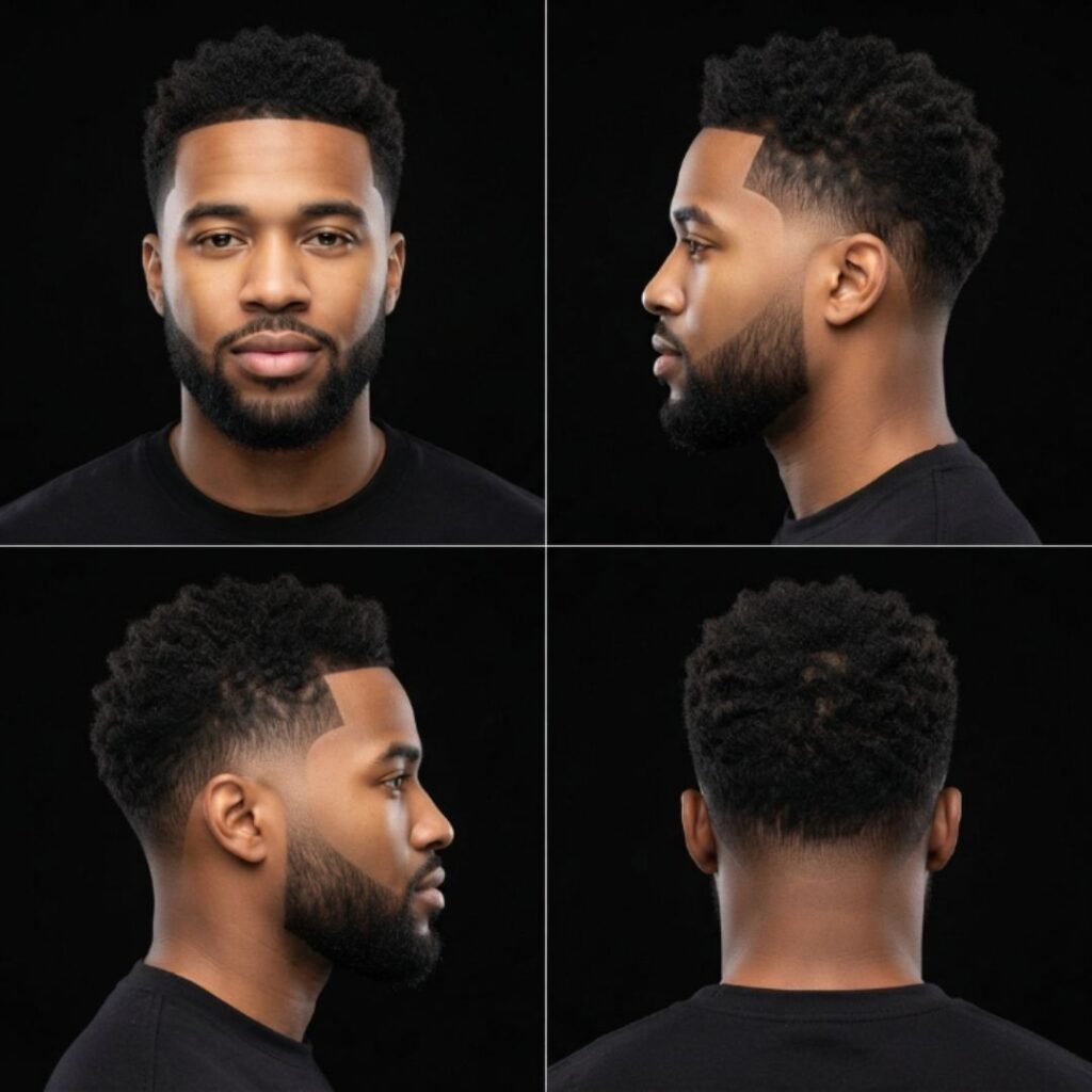 Temple Fade (Brooklyn Fade)