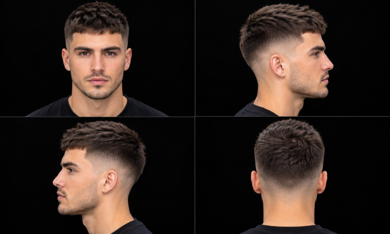 Textured Crew Cut: 15 Stylish Men’s Haircut Ideas