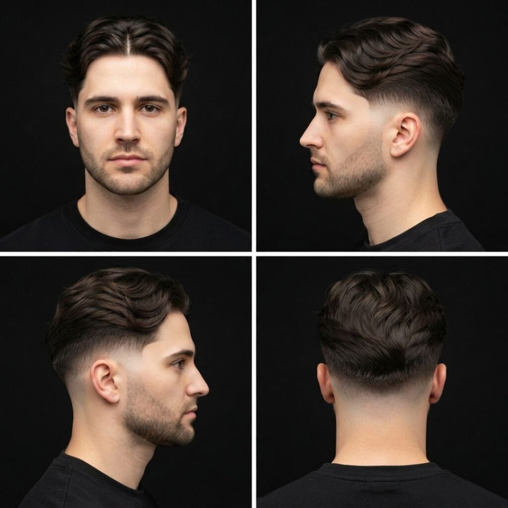 Textured Middle Part Flow
