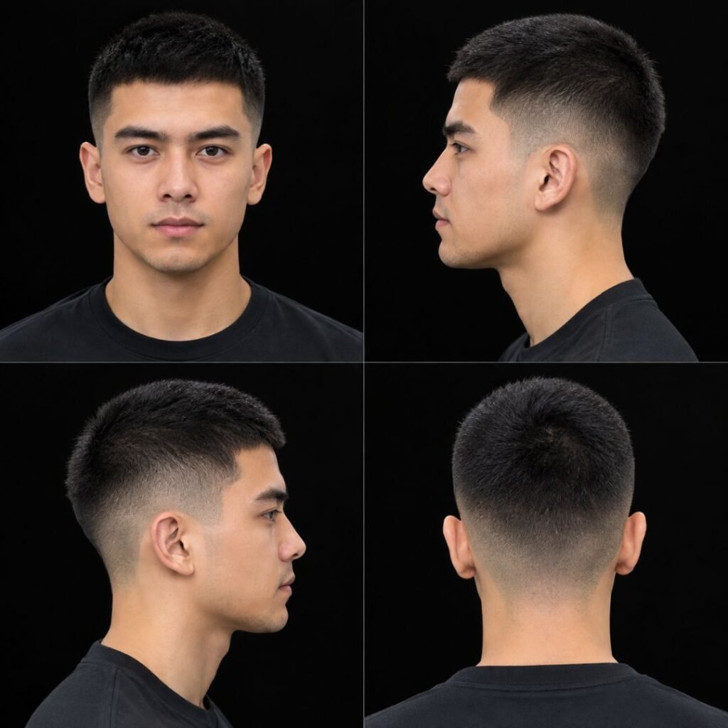Thick Buzz Cut