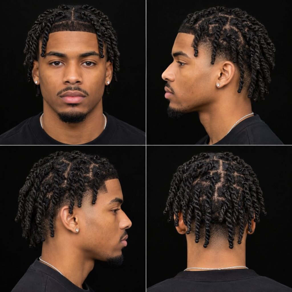 Two-Strand Twist Locs