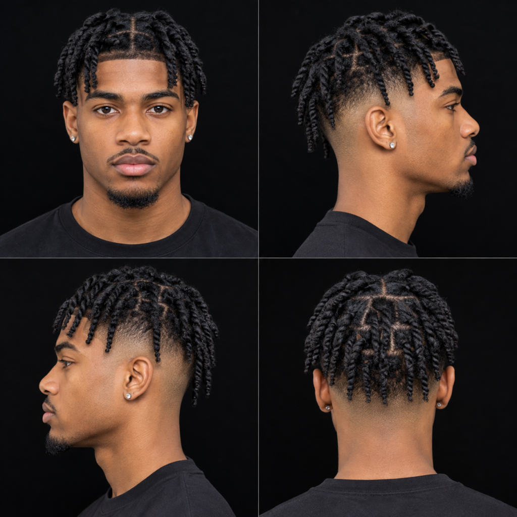 Two-Strand Twist Locs