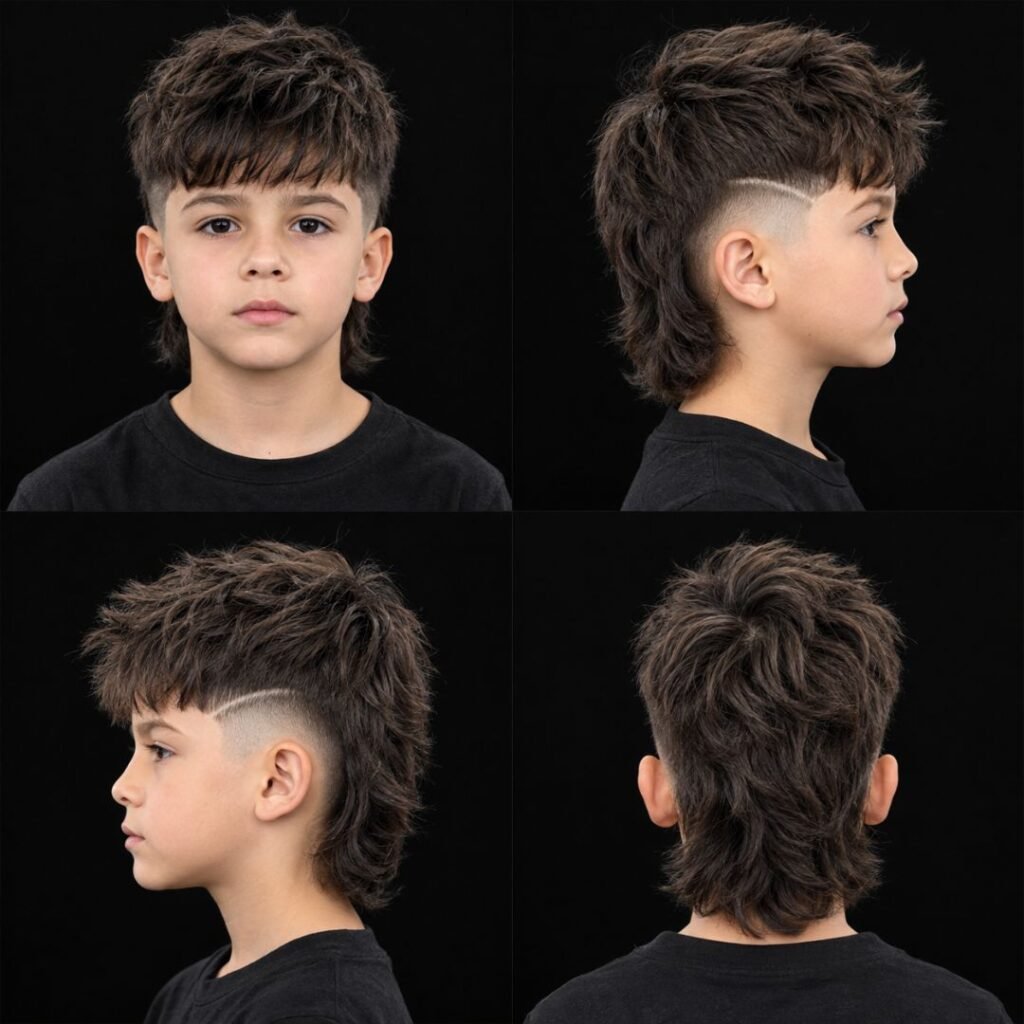 Unique Mullet Styles for Kids