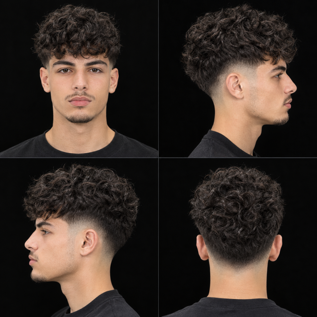 Point Cutting vs. Blunt Cutting on Curly Hair