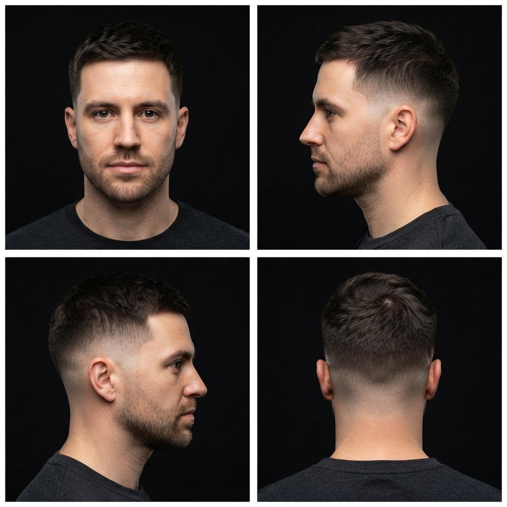Low Fade Crew Cut