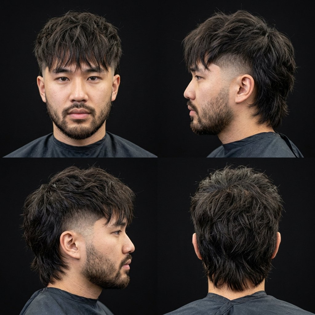 Wolf Cut with Undercut
