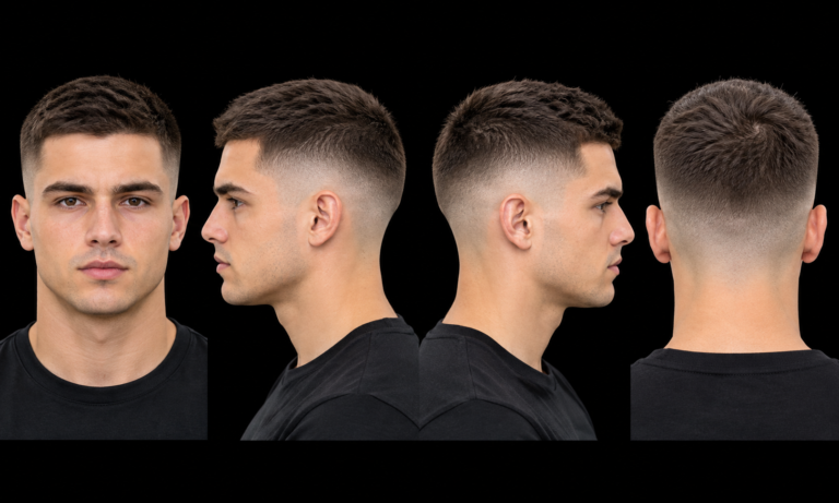 Crew Cut With Fade