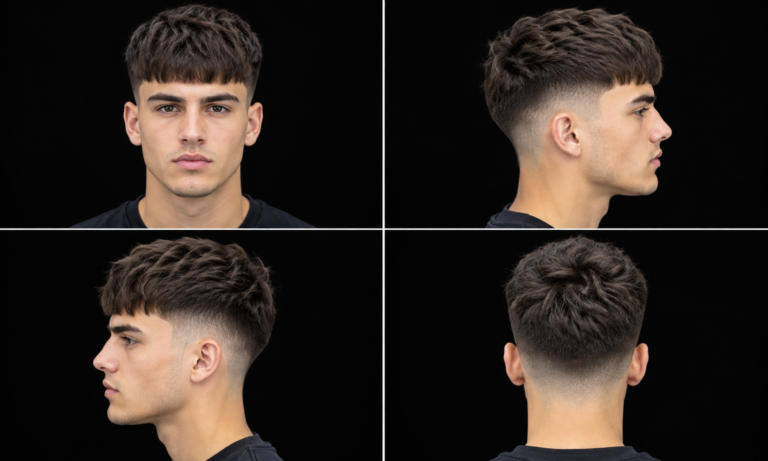 French Crop Mid Fade