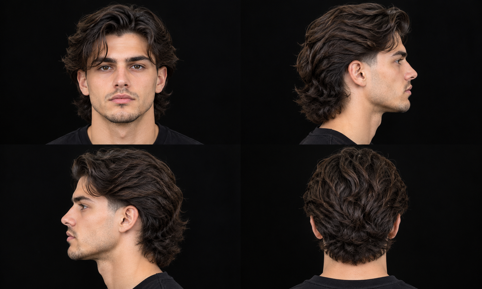 Low Taper Fade Long Hair