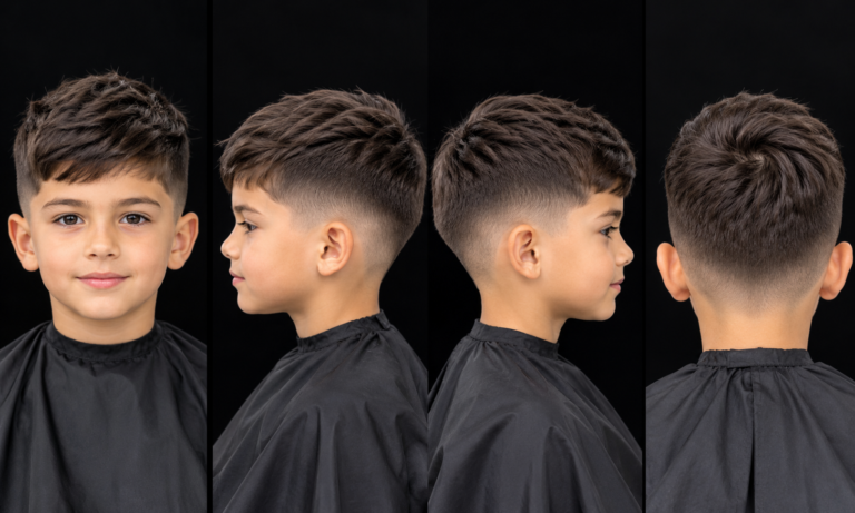 Low Taper Fade for Kids