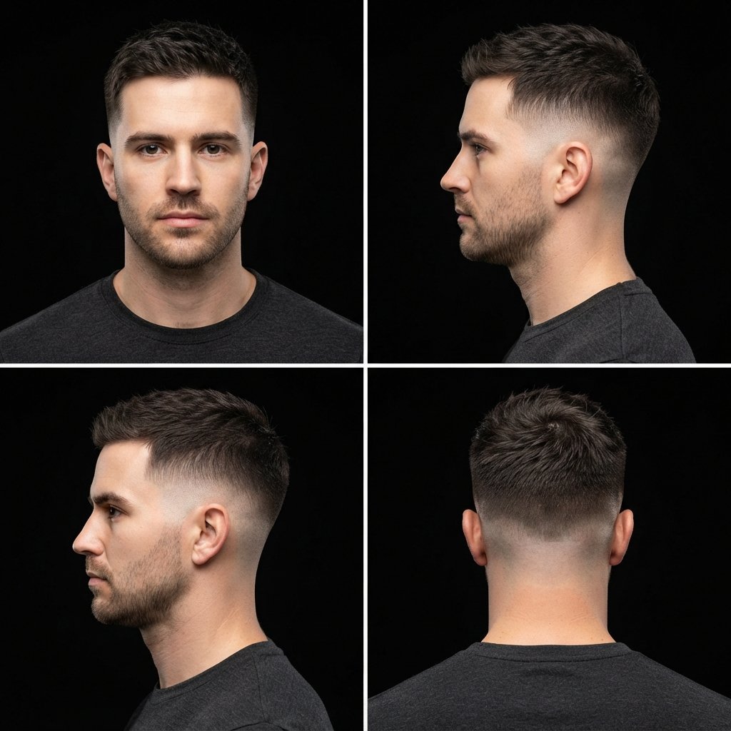 Military-Inspired Crew Cut