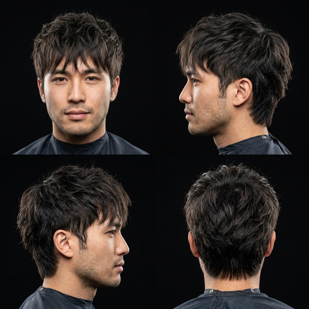 No-Mullet Wolf Cut