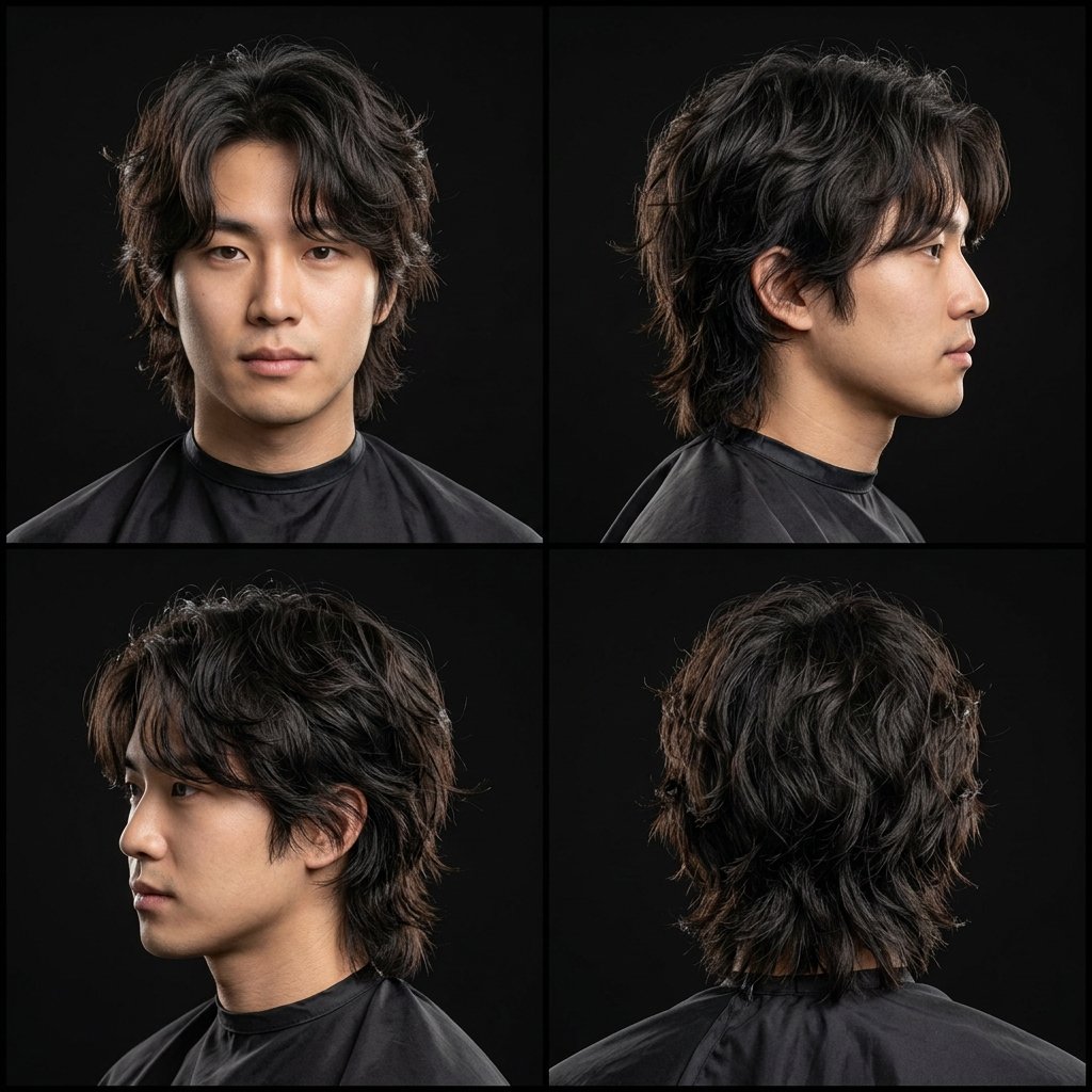 Wavy Wolf Cut
