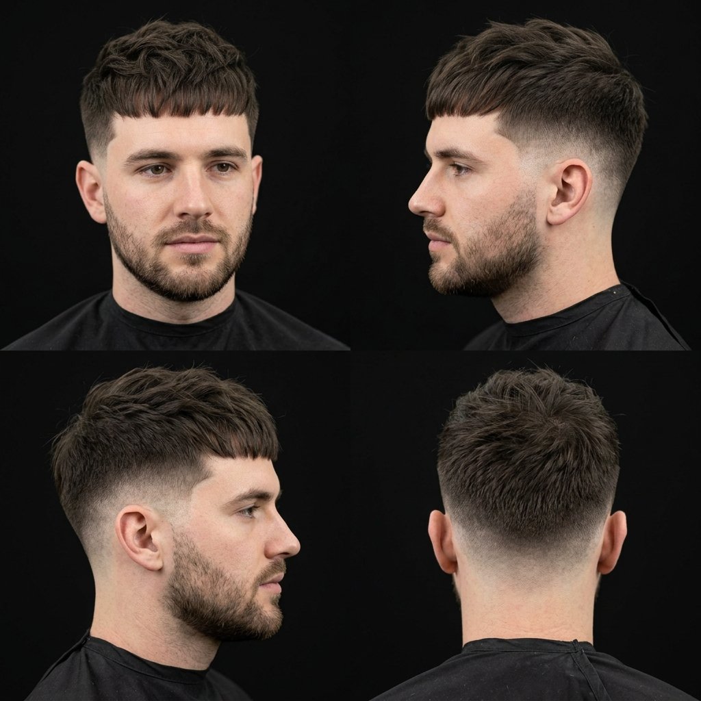 Low Drop Fade French Crop