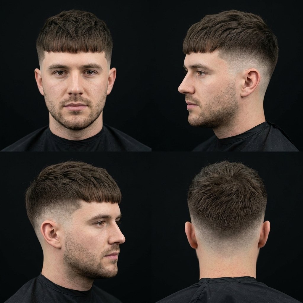 Low Skin Fade French Crop