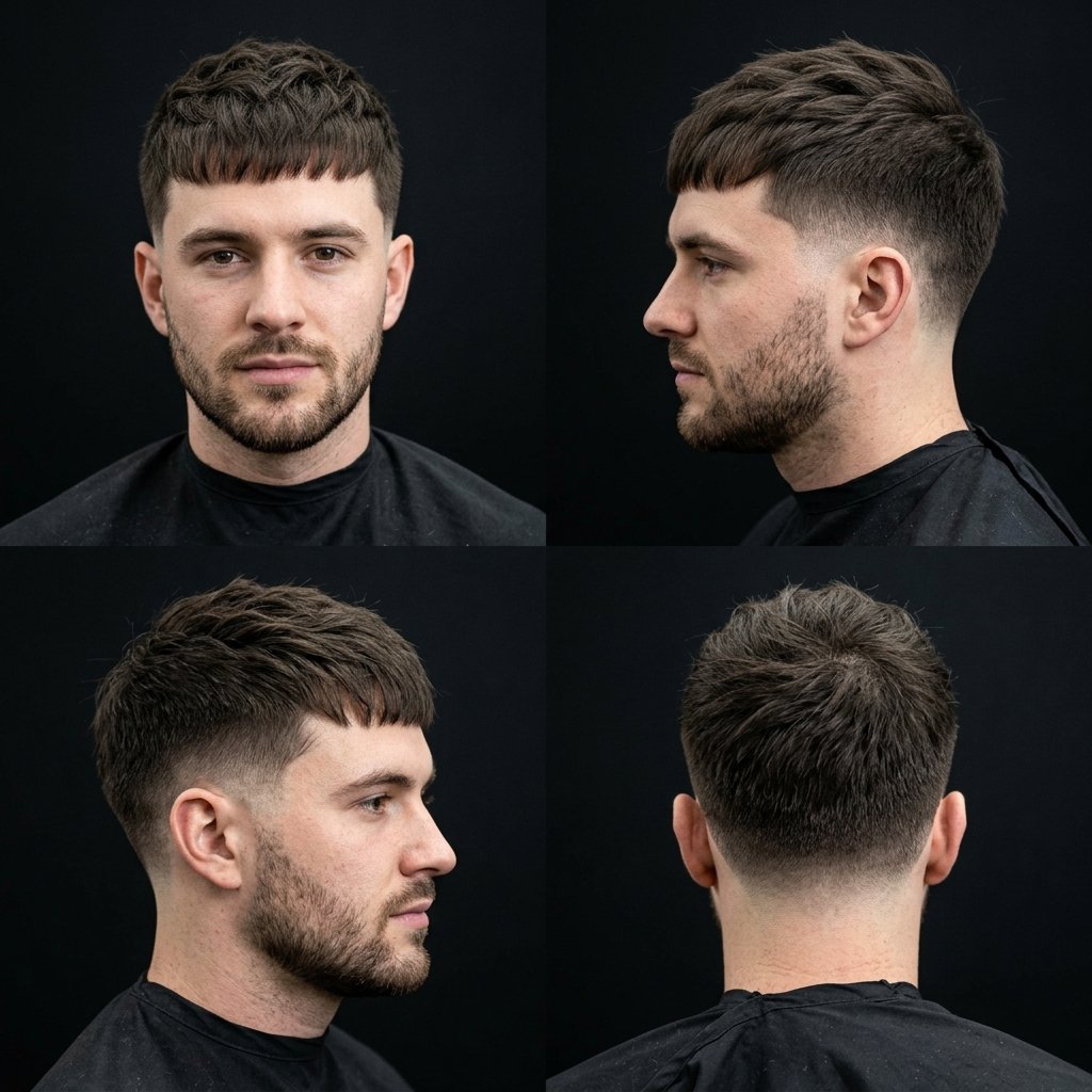Low Taper Fade French Crop