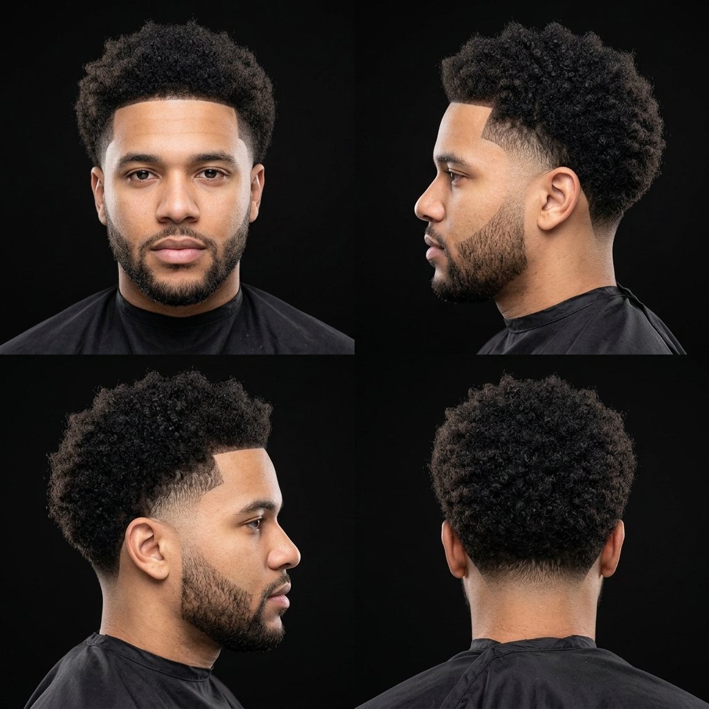 Taper Fade for Afro Hair