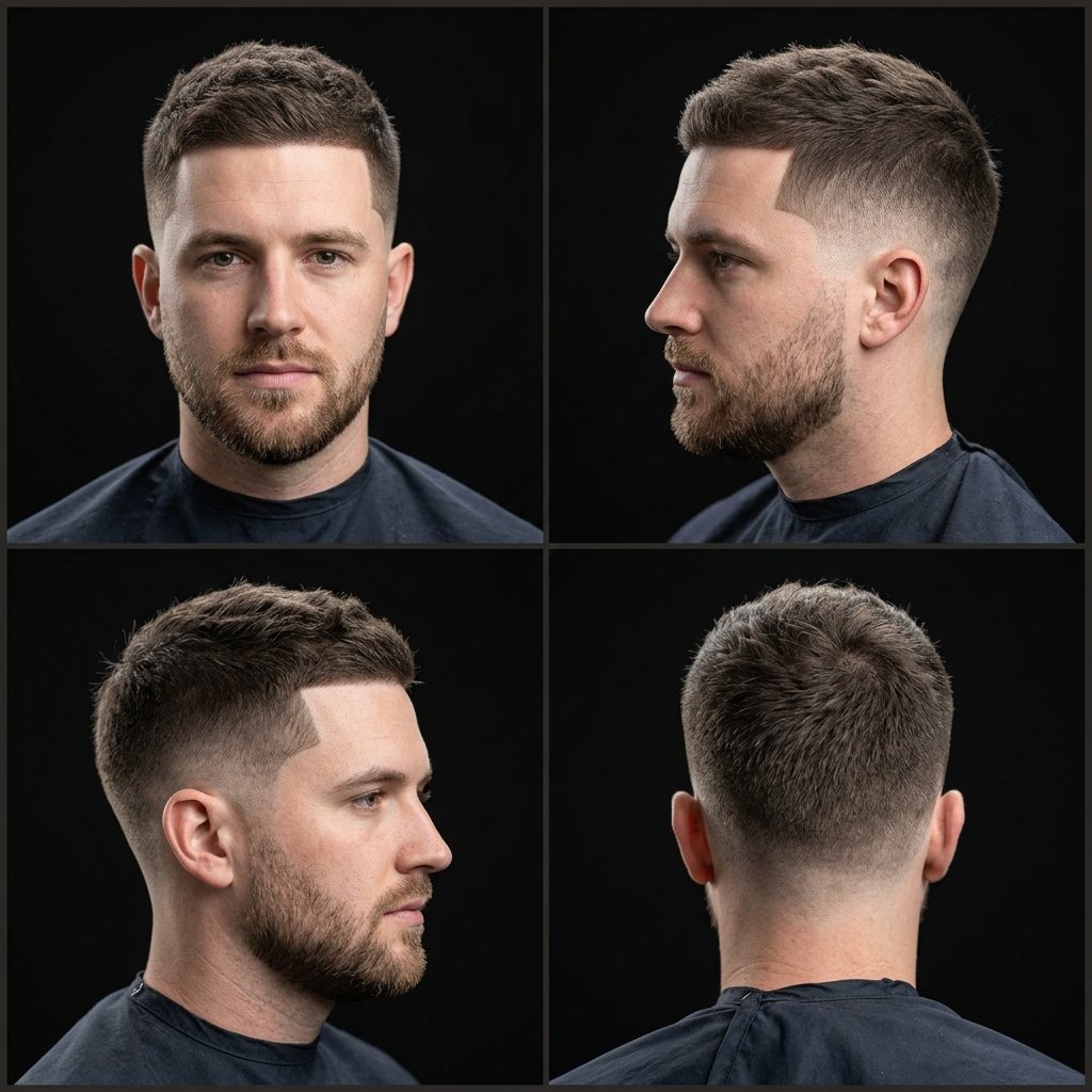 Temple Fade (Brooklyn Fade)