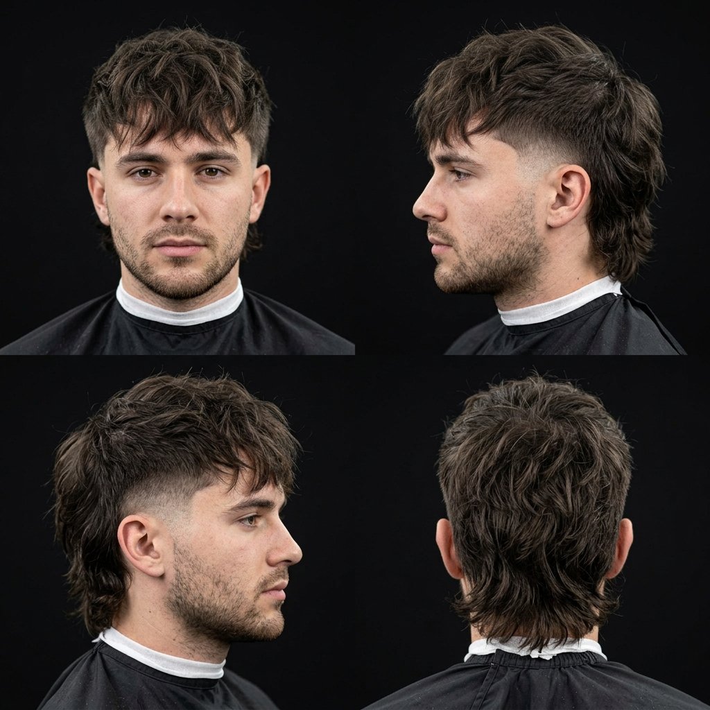 Wolf Cut with Fade