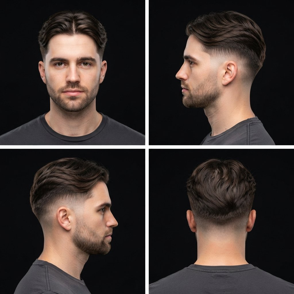 Textured Middle Part Flow