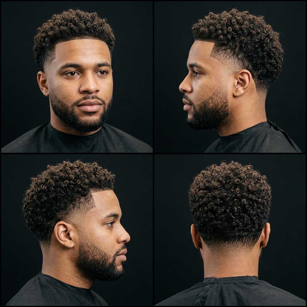 Drop Fade Curls