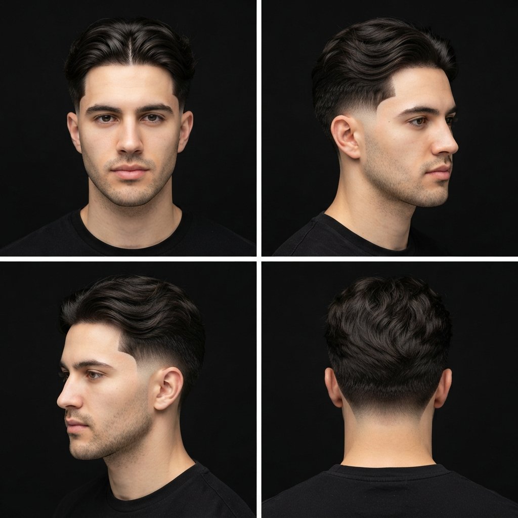 Cool Middle Part with Temp Fade
