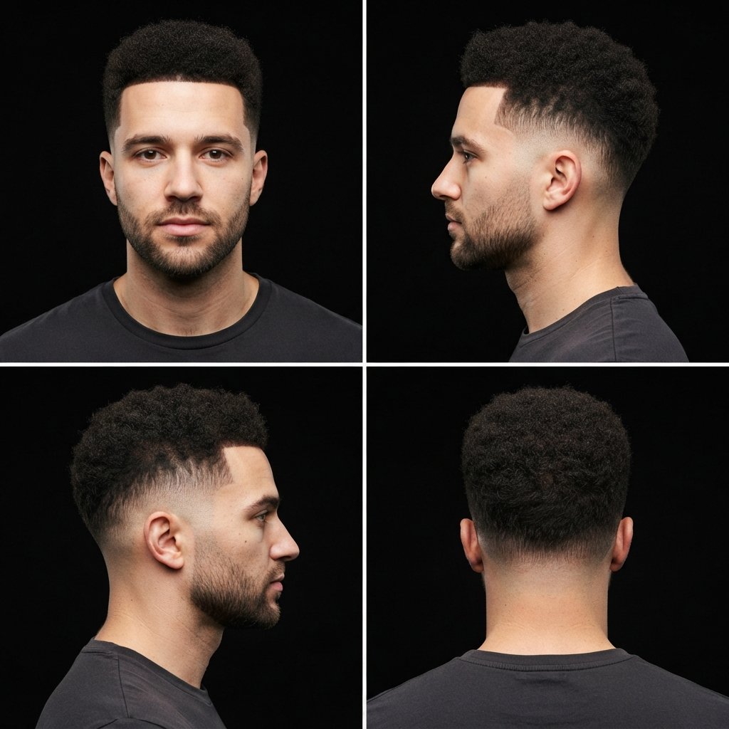 Afro Crew Cut