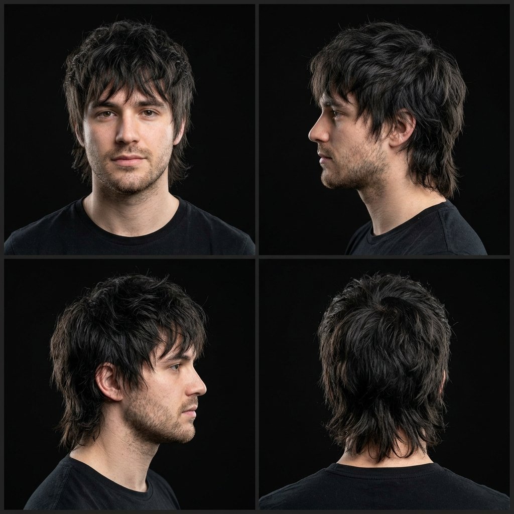 Layered Wolf Cut